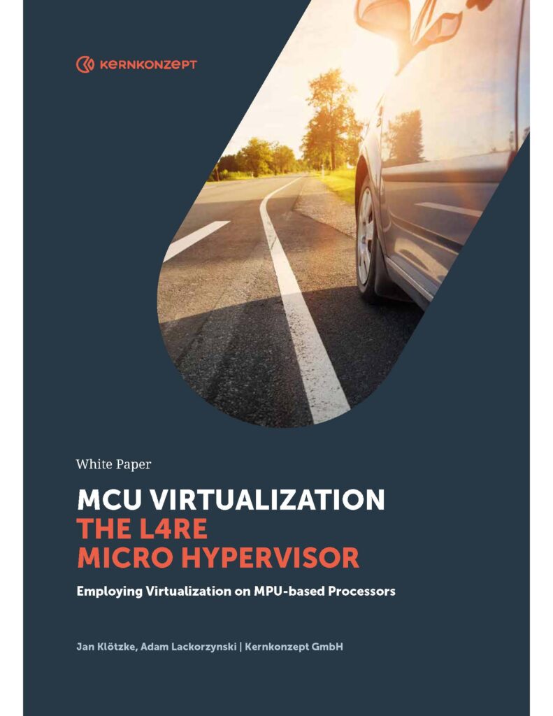 Whitepaper Cover_MCU Virtualization L4Re Micro Hypervisor
