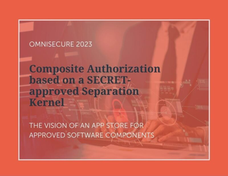 Kernkonzept at Omnisecure 2023 in Berlin