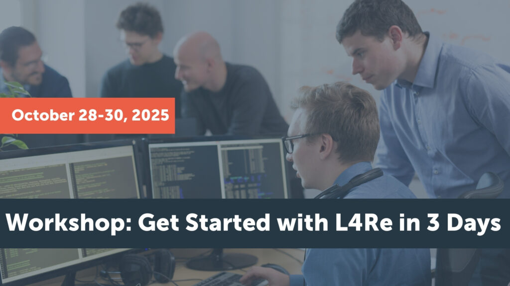 L4Re Workshop October 2025